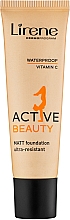 Духи, Парфюмерия, косметика УЦЕНКА Тональный крем - Lirene Active Beauty Matt Foundation Ultra-Resistant * 