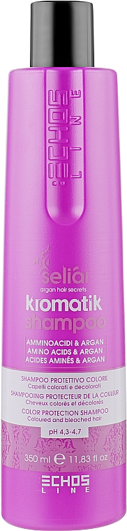 Шампунь для окрашенных волос - Echosline Seliar Kromatik Shampoo — фото N1