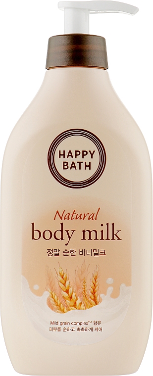 Живильне молочко для тіла - Happy Bath Real Mild Body Milk — фото N2