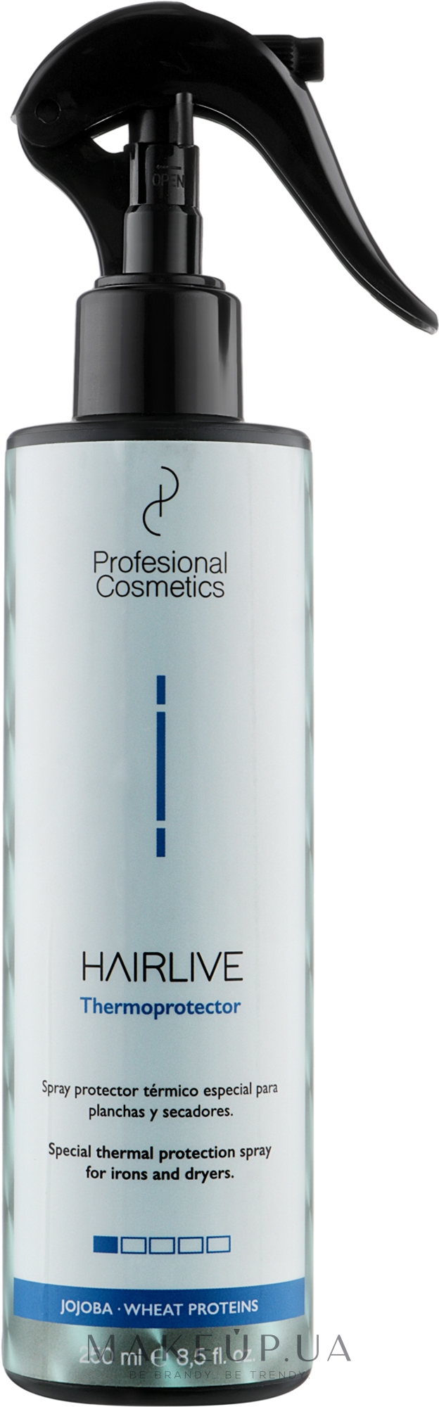 Сыворотка для волос "Термозащита" - Profesional Cosmetics Hairlive Thermoprotector — фото 250ml