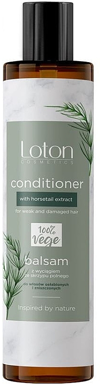 Бальзам для волос с экстрактом хвоща - Loton Conditioner — фото N1