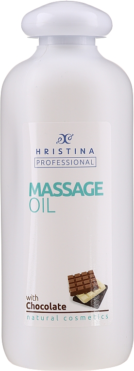 Олія для масажу "Шоколад" - Hrisnina Professional Massage Oil With Chocolate — фото N3