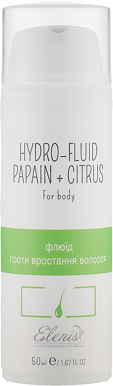Флюид против врастания волос - Elenis Hydro-Fluid Papain+Citrus