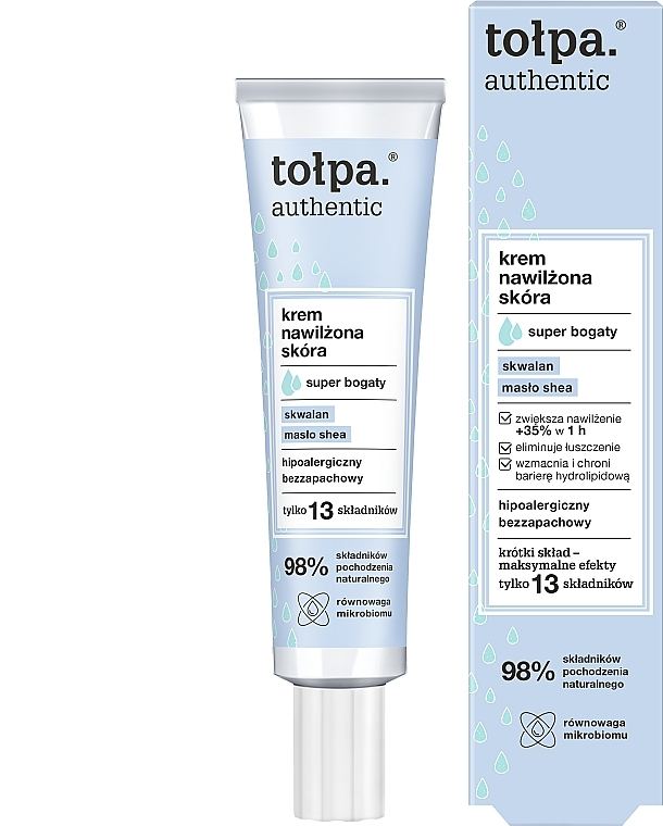Супернасыщенный крем для лица - Tolpa Authentic Super Rich Face Cream — фото N1