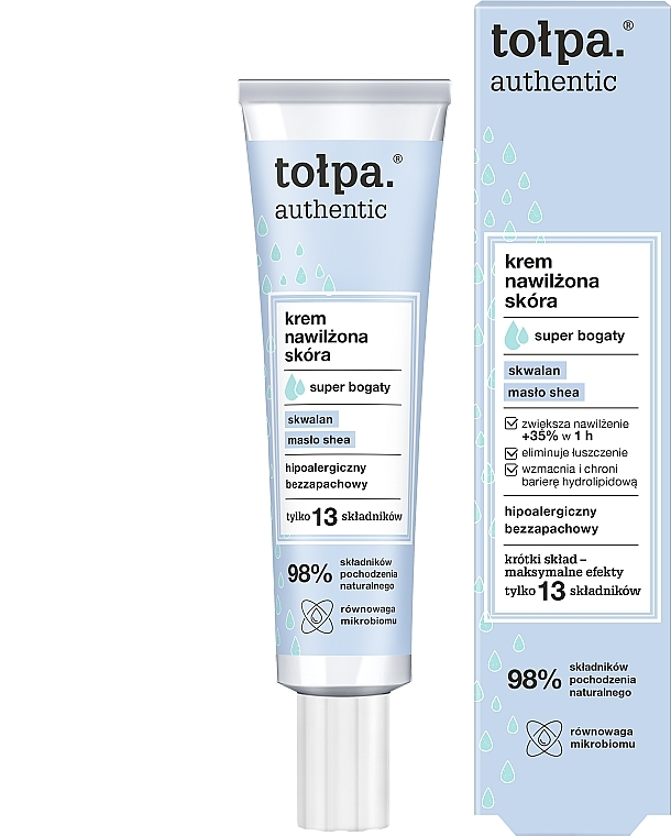 Супернасичений крем для обличчя - Tolpa Authentic Super Rich Face Cream — фото N1