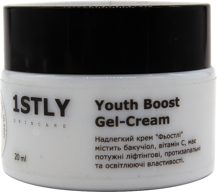 Омолаживающий крем с бакучиолом и витамином С - First of All Youth Boost Cream