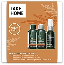 Парфумерія, косметика Набір - Paul Mitchell Tea Tree Special Color Take Home Kit (shm/75ml + cond/75ml + spray/75ml)