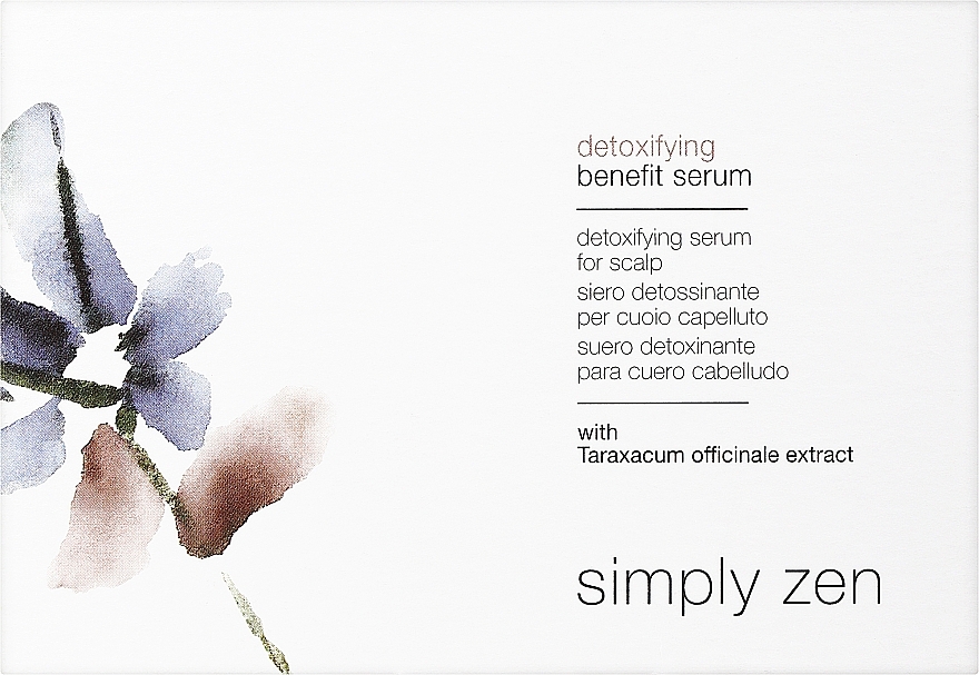Нормалізувальна сироватка для жирної шкіри голови - Z. One Concept Simply Zen Normalizing Benefit Serum — фото N1