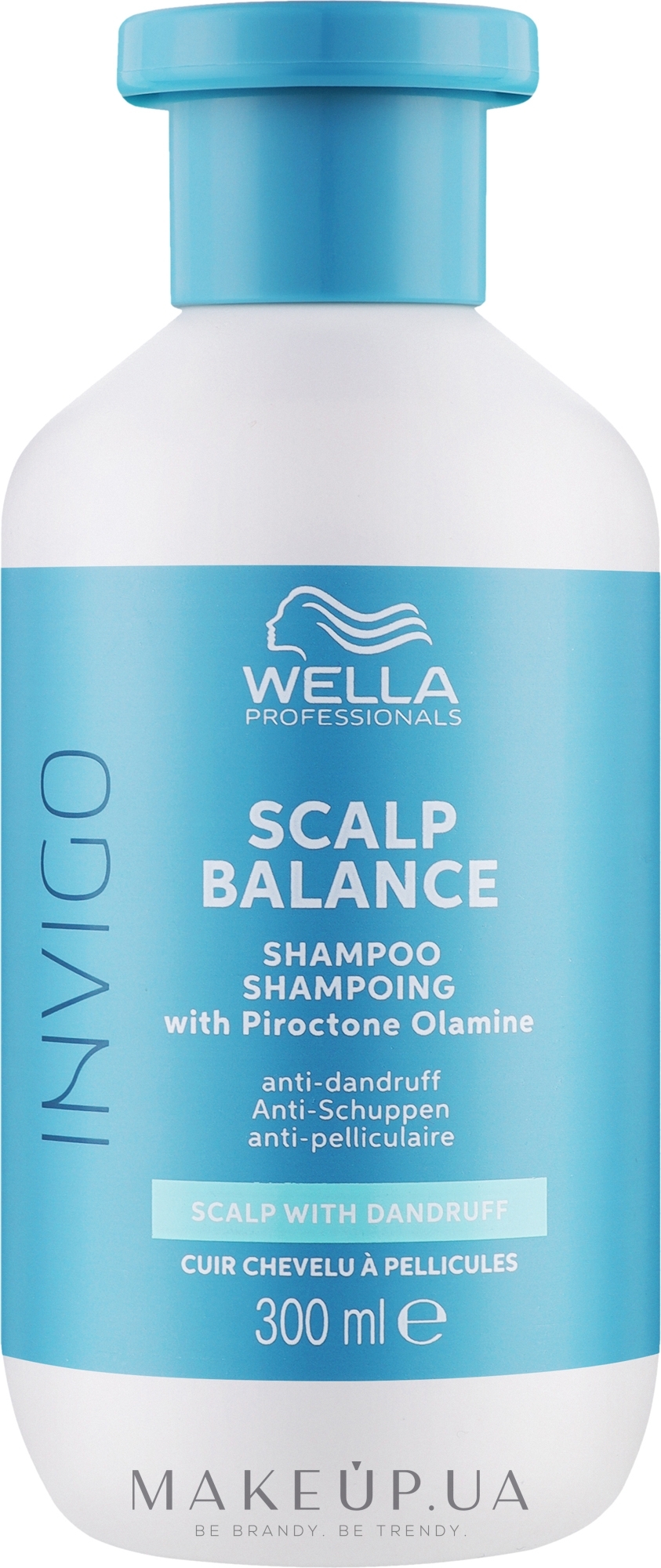 Шампунь против перхоти - Wella Professionals Invigo Scalp Balance Clean Shampoo — фото 300ml