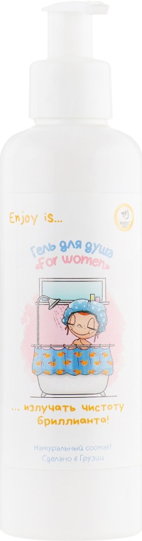 Натуральний гель для душу "For Women" - Enjoy & Joy Eco — фото N1