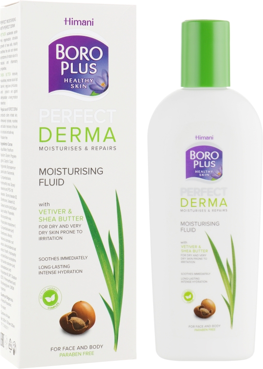 Увлажняющий флюид для лица и тела - Himani Boro Plus Perfect Derma Moisturising Fluid