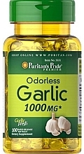 Диетическая добавка "Чесночное масло", 1000 мг, гелевые капсулы - Puritan's Pride Garlic Oil — фото N1