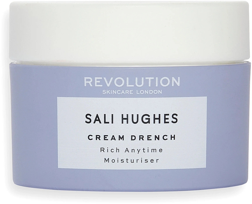 Зволожувальний крем - Revolution Skincare x Sali Hughes Cream Drench Rich Anytime Moisturiser — фото N1