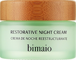Парфумерія, косметика Відновлювальний нічний крем для обличчя - Bimaio Restorative Night Cream