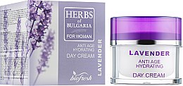 Крем для обличчя денний - BioFresh Herbs of Bulgaria Anti Age Hydrating Day Cream Lavender — фото N1