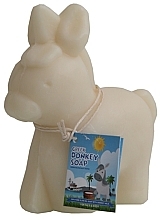 Мыло в форме ослика "White" - Olive Spa Donkey Shape Soap — фото N1