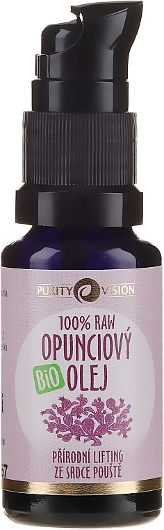 Органическое масло опунции - Purity Vision 100% Raw Bio Oil — фото N2