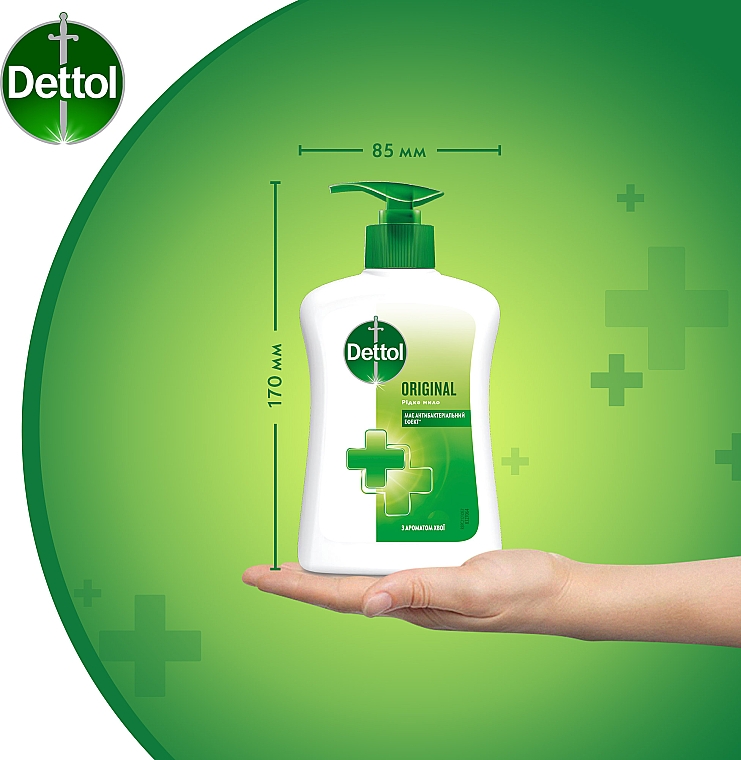 Жидкое мыло с антибактериальным эффектом, 200 мл - Dettol Original — фото N3