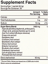 Диетическая добавка - Perricone MD Supplements Superberry Powder With Acai X 30 Packets — фото N3