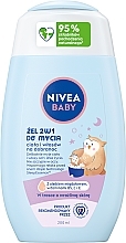 Парфумерія, косметика Гель 2 в 1, для миття тіла і волосся - NIVEA Baby