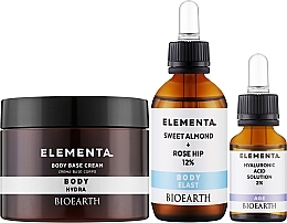 Парфумерія, косметика Подарунковий набір - Bioearth Elementa 2 (b/cr/250ml + serum/15ml + b/serum/50ml)