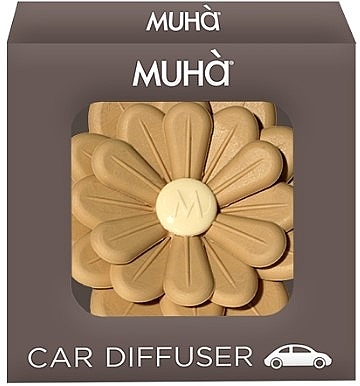 Автомобільний ароматизатор - Muha Car Flower Natural Vaniglia & Ambra Pura — фото N2