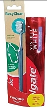 Парфумерія, косметика Набір - Colgate Visible White (toothpaste/75ml + tooth/brush/1pcs)