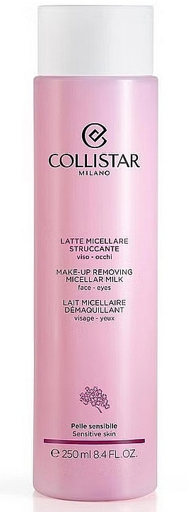 Засіб для зняття макіяжу - Collistar Make-up Removing Micellar Milk Face-Eyes — фото N1