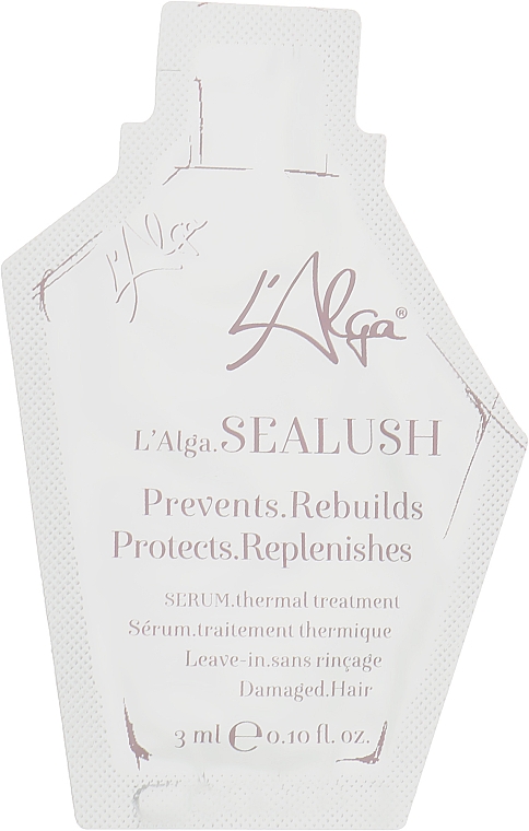 Термозахисна сироватка для волосся - L’Alga Sealush Protects Serum (пробник) — фото N1