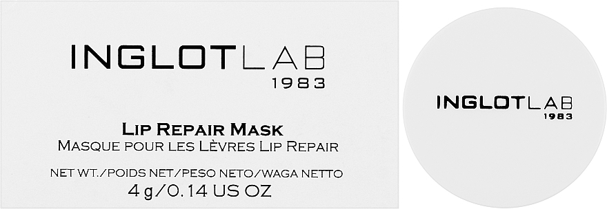 Восстанавливающая маска для губ - Inglot Lab Repair Lip Mask — фото N3