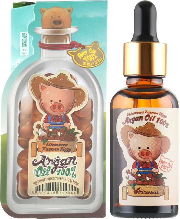 Масло аргановое 100% - Elizavecca Farmer Piggy Argan Oil 100%