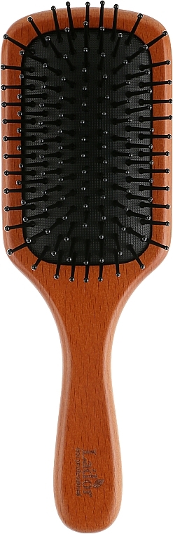 Деревянная щетка для волос - Lador Mddle Wood Paddle Brush — фото N1
