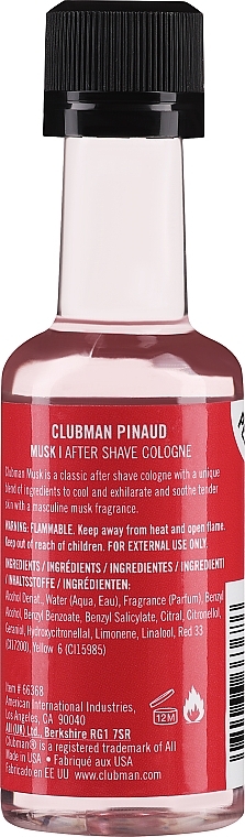 Clubman Pinaud Musk - Лосьон после бритья — фото N2