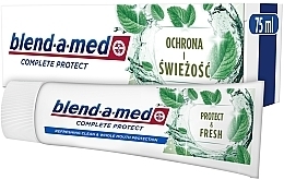 Зубная паста "Защита и свежесть" - Blend-A-Med Complete Fresh Protect & Fresh Toothpaste — фото N3