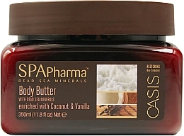 Парфумерія, косметика Масло для тіла з ароматом кокоса та ванілі - Spa Pharma Oasis Body Butter Enriched With Coconut & Vanilia