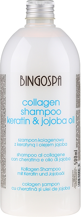 Шампунь для волос коллагеновый с маслом жожоба - BingoSpa Collagen With Jojoba Oil Shampoo — фото N1