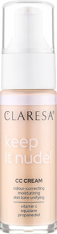 CC-крем для обличчя - Claresa Keep It Nude — фото N1