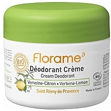 Кремовий дезодорант "Лимон-вербена" - Florame Orange-Mandarine Cream Deodorant — фото N1