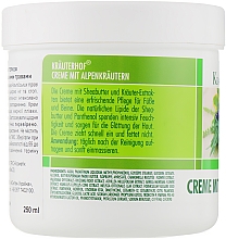 Крем для ног с альпийскими травами - Krauterhof Herbal Essence Massage Cream — фото N2