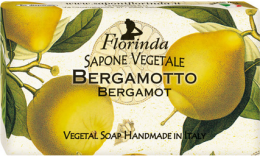 Мыло твердое натуральное "Бергамот" - Florinda Bergamot Natural Soap — фото N1