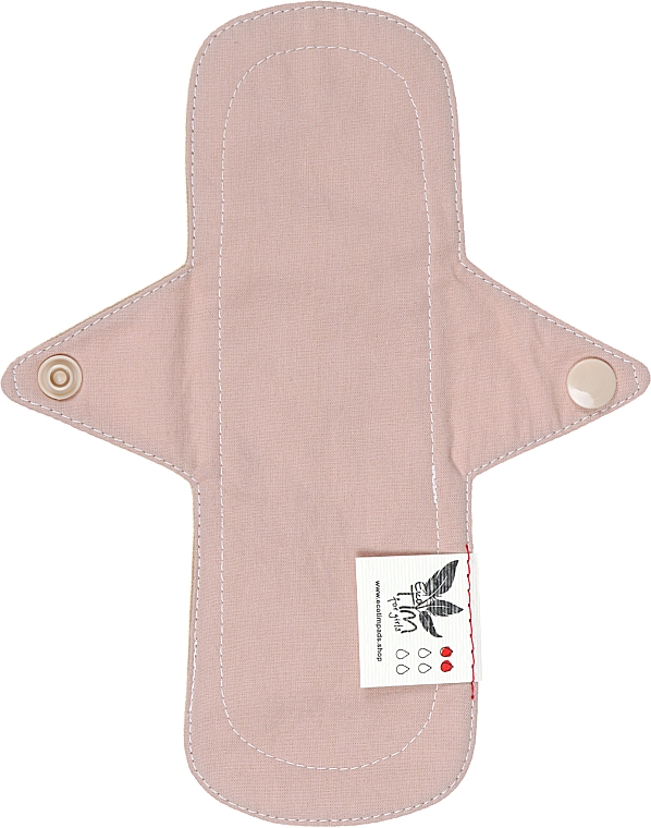 Прокладка для менструации, Нормал, 2 капли, бежевый - Ecotim For Girls — фото N1