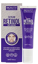 Парфумерія, косметика Сироватка для обличчя з ретинолом - Beauty Formulas Anti-Aging Retinol Serum