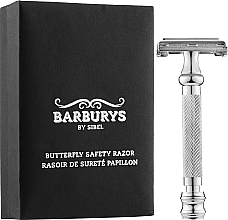 Станок для бритья со сменным лезвием (металл) - BARBURYS — фото N2