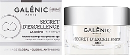 Крем для обличчя - Galenic Secret D'Excellence The Cream — фото N1