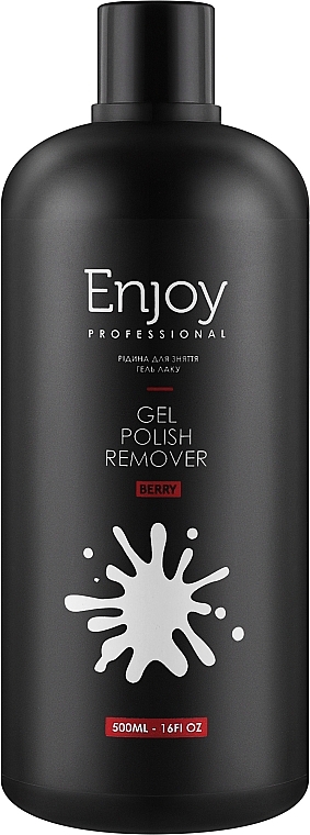 Рідина для зняття гель-лаку "Ягода" - Enjoy Professional Gel Polish Remover — фото N2