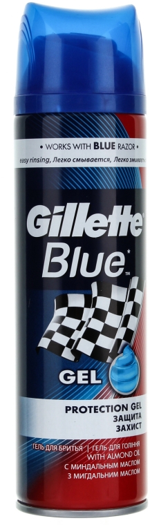 Гель для гоління - Gillette Blue Protection Gel