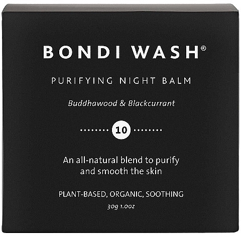 Очищающий ночной бальзам "Дерево Будды и черная смородина" - Bondi Wash Purifying Night Balm Buddhawood & Blackcurrant — фото N2