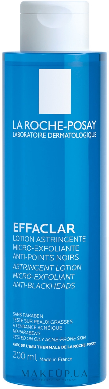 Лосьон для сужения пор с микро-отшелушивающим эффектом - La Roche-Posay Effaclar Astringent Lotion — фото 200ml