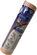 Універсальні серветки, спанлейс, помаранчева хвиля, 25x30 см, 30 шт. - Aquasoft Woodpulp Wipes  — фото N4
