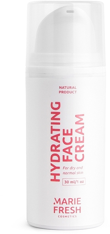 Крем для увлажнения - Marie Fresh Cosmetics Moisturizing Hydra face cream  — фото N1